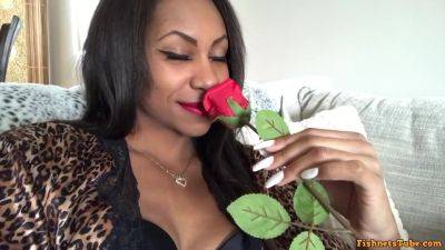 Hot Ebony Cougar Is Gonna Kiss Your Dickhead - Sugar Baby - hclips - France