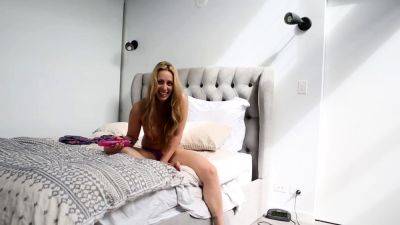 Beautiful amateur blonde banged on casting - drtuber