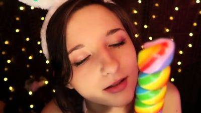 Aftynrose Asmr - Bunny Girl Suckin On A Looong Onlyfans - drtuber