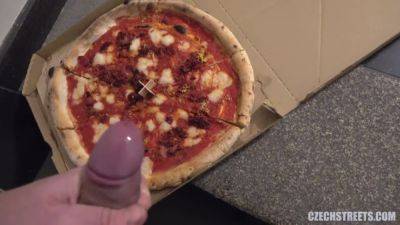 Czech Streets – Pizza with an Extra Cum - hotmovs.com - Czech Republic - Usa