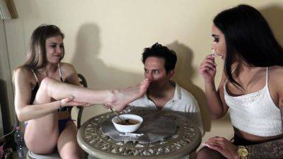 humiliation meal by brat girls - drtuber